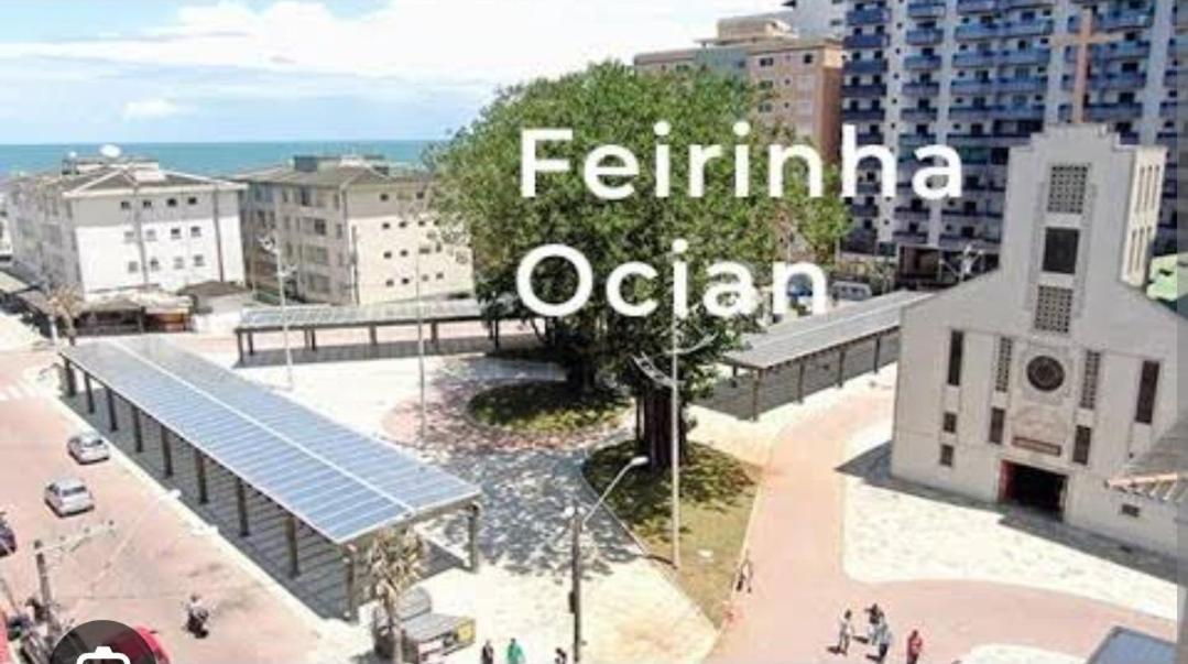 Ape Privilegiado No Centro Da Ocian E A 150M Da Praia E Feirinha, Com Wi-Fi E Garagem ! Praia Grande  Exterior foto